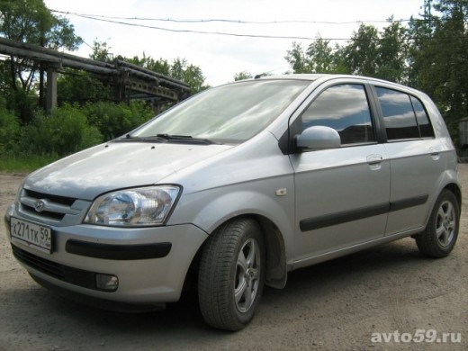 Hyundai  Getz  - цена: 450 000 - продажа автомобилей пермь