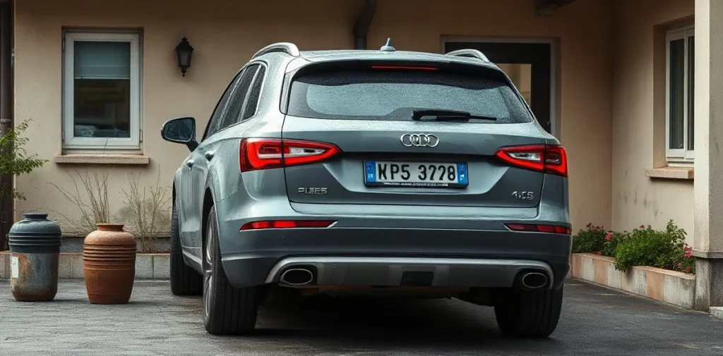 В Перми выстрелили в припаркованную иномарку во дворе